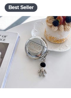 Silver with astronaut pendant