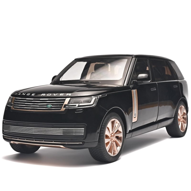 RZAPE Car Toys for Boys 118 Diecast Cars Compatible with Land Rover Range Rover Model Car Kits CollectionMetal OffRoad SUV Toy Car with Light and SoundCars for Kids Ages 35Black - Image 3