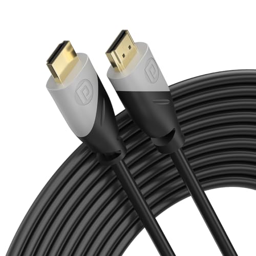 Portronics Konnect Sync 4K@60Hz HDMI to HDMI Cable, 10M Length with Support eARC and Compatible with Smart HDTV, Laptop, Monitor, Projector, eARC enable Soundbar(Black) - Image 1
