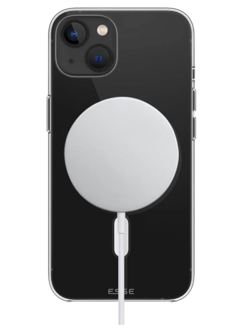 إي أس أس إي حافظة ESSE AIRE الشفافة الناعمة | تصميم أنيق للغاية ضد الاصفرار مع تقنية Microdot متوافقة مع MagSafe - آيفون 14 بلس - Image 2