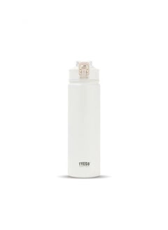TYESO New Portable Stainless Steel Sports Thermos Cup With Direct Drinking Straw, Simple And Trendy  - Image 1