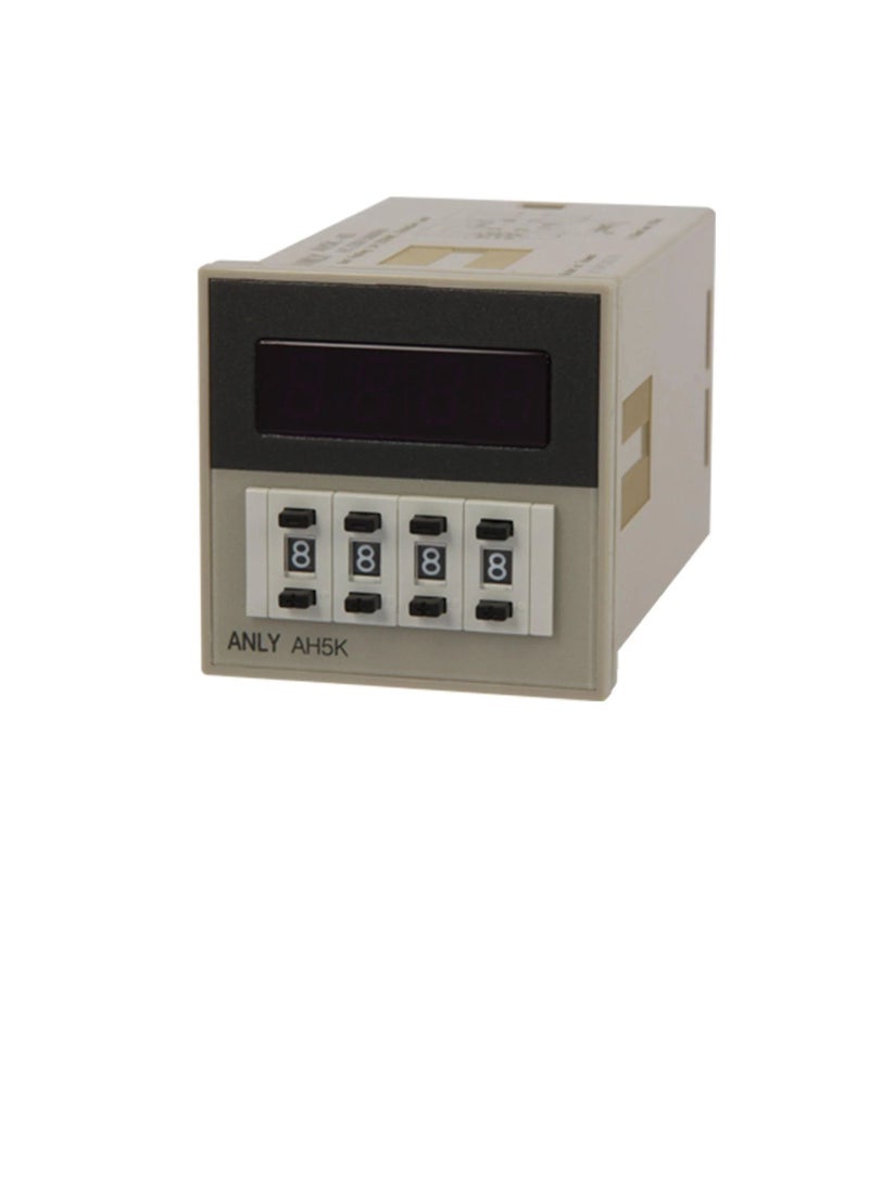 ANLY Digital Preset Counter 8 pin 250VAC 5A AH5K 4D  - Image 1