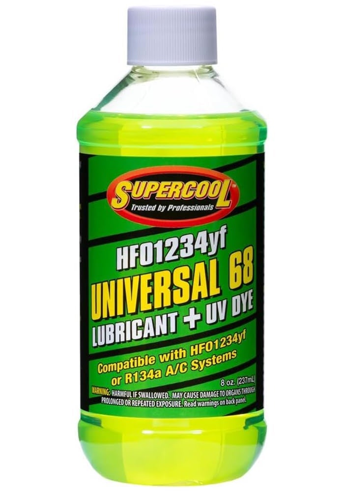 TSI Supercool POE 68 Viscosity Oil with UV Dye 1234yf EV Electric Vehicle 8oz 6-Pack - Image 2