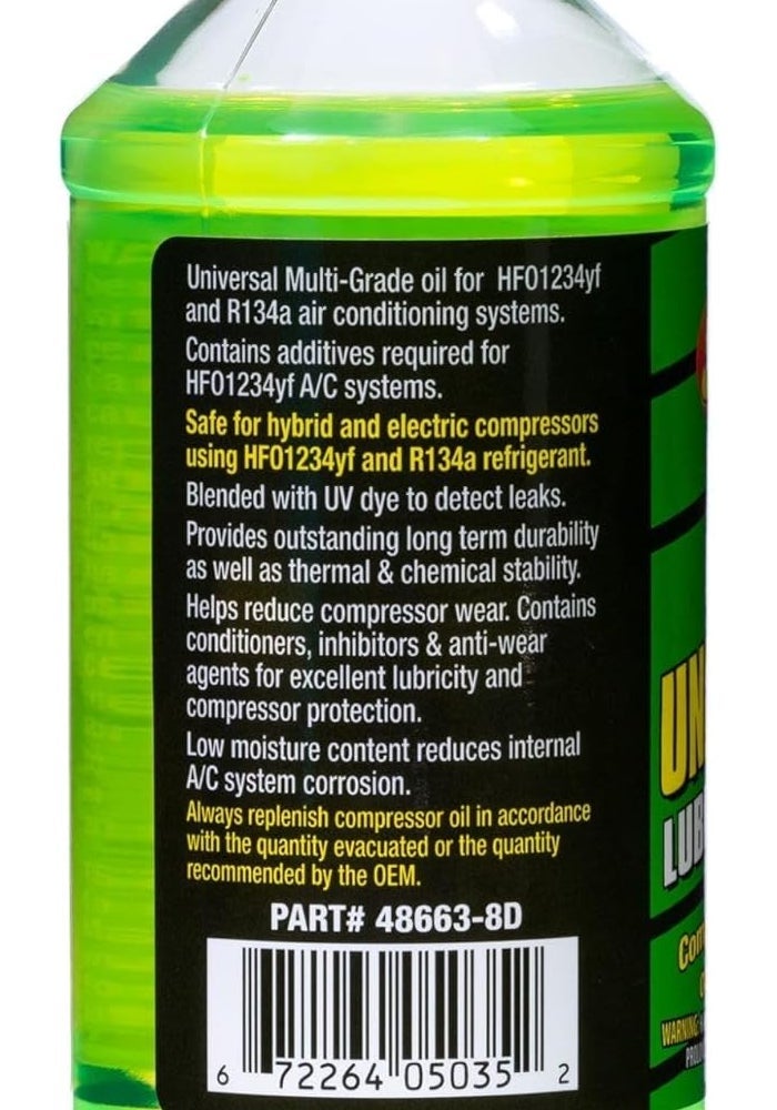TSI Supercool POE 68 Viscosity Oil with UV Dye 1234yf EV Electric Vehicle 8oz 6-Pack - Image 4