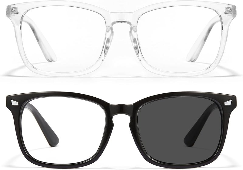 Cyxus Blue Light Glasses for Men Women Reduce Eye Strain UV Blocking for Computer Screen 8082 - Image 1