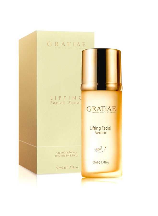 Gratiae Organic Lifting Facial Serum Vitamin C Serum Skin Care Vitamin E Oil Retinol Anti Aging Serum Face Moisturizer Vitamin C Serum For Face 1.7 Fl.Oz - Image 1