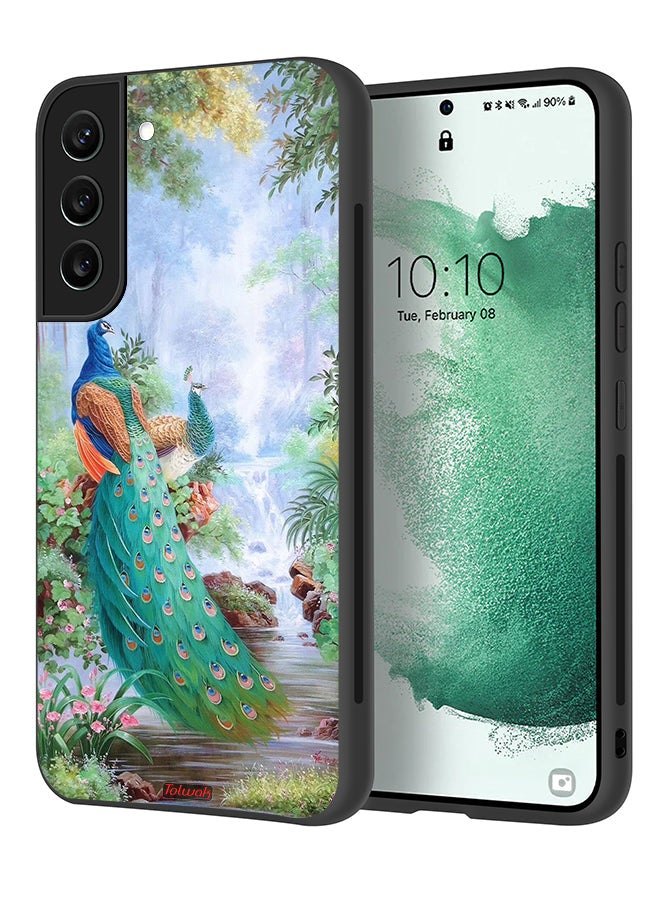Tolwak Samsung Galaxy S21 5G Protective Case Cover Peacocks - Image 1