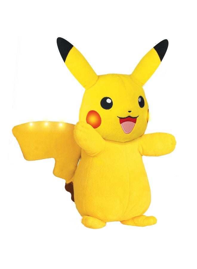 Pokemon Power Action Pikachu Interactive Plush Toy (25 Cm) - Image 2