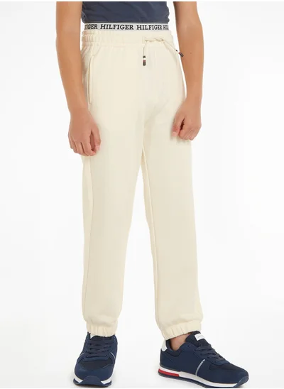 TOMMY HILFIGER Youth Crest Logo Sweatpants