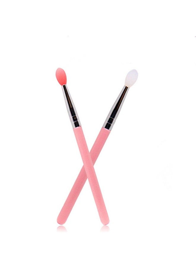 MEYA Silicone Lip Brush Makeup Eyebrow Lip Brushes Cosmetic Makeup Brush Set Silicone Brushes (2Pcs Lip Brush) - Image 1