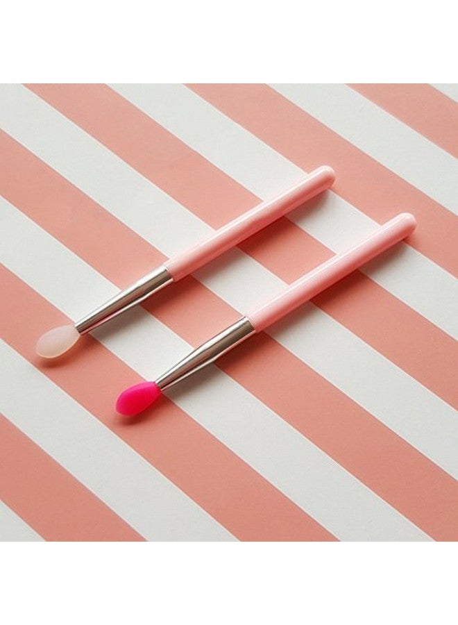 MEYA Silicone Lip Brush Makeup Eyebrow Lip Brushes Cosmetic Makeup Brush Set Silicone Brushes (2Pcs Lip Brush) - Image 2