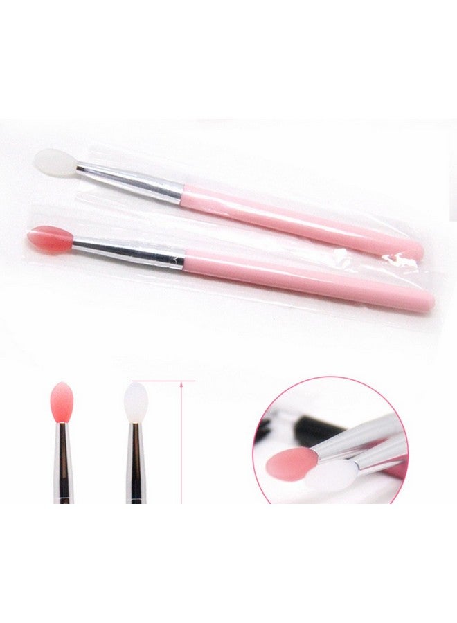 MEYA Silicone Lip Brush Makeup Eyebrow Lip Brushes Cosmetic Makeup Brush Set Silicone Brushes (2Pcs Lip Brush) - Image 4