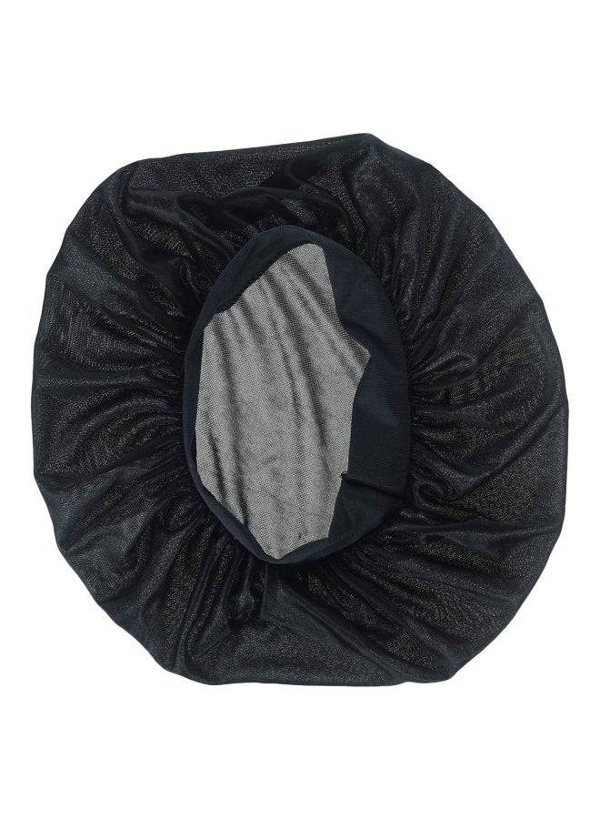 NIBEMINENT Satin Edge Bonnet Black