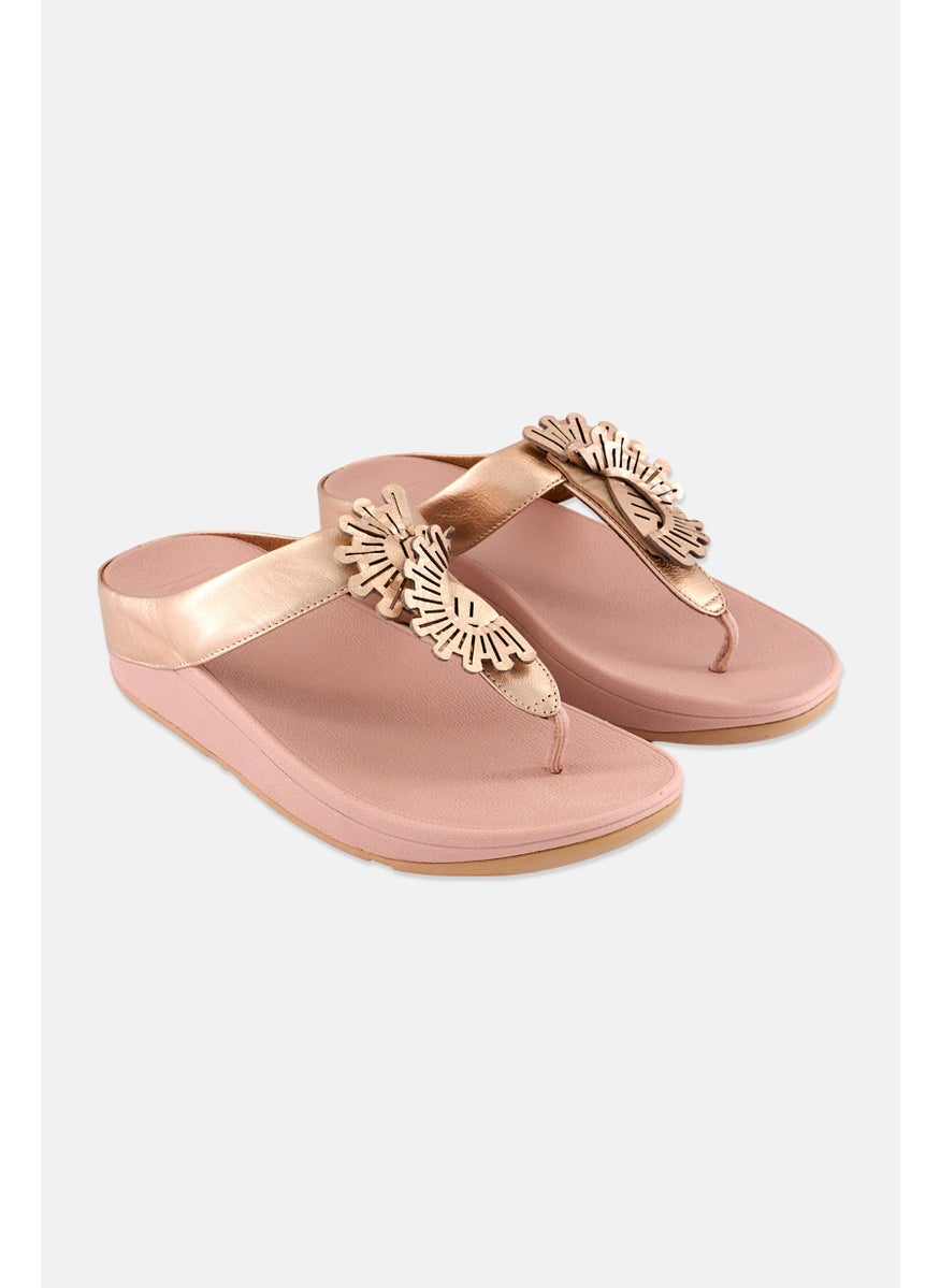 Women Fino Scallop Twist Slip On Sandals, Rose Gold - pzsku/Z93ACBA9A1BD0C414E45AZ/45/_/1737642888/2e7a5abf-1831-48e3-8f4a-9f4473e1517e