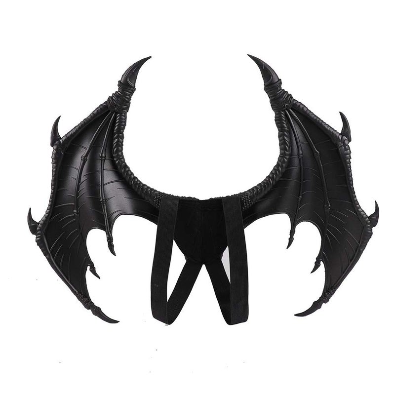 Himine Dragon Wings Props Cosplay Wings (Black) - Image 2
