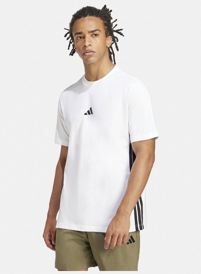 Adidas essentials three stripes single men's t-shirt  - Image 1