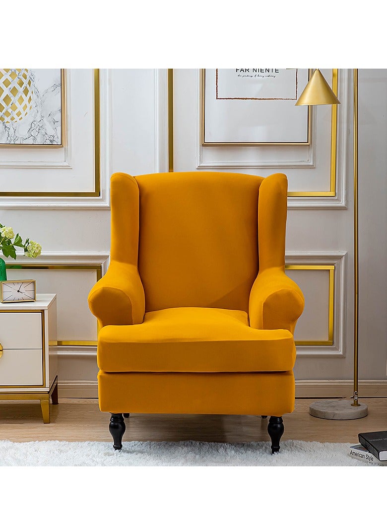 DUNISO Recliner sofa cover, high elasticity armrest chair cover, fully wrapped tiger stool cover, furniture protection cover, single sofa cover, split design, universal for all seasons - Image 1