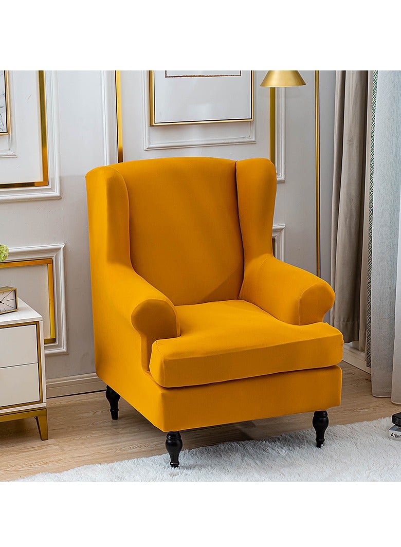 DUNISO Recliner sofa cover, high elasticity armrest chair cover, fully wrapped tiger stool cover, furniture protection cover, single sofa cover, split design, universal for all seasons - Image 4