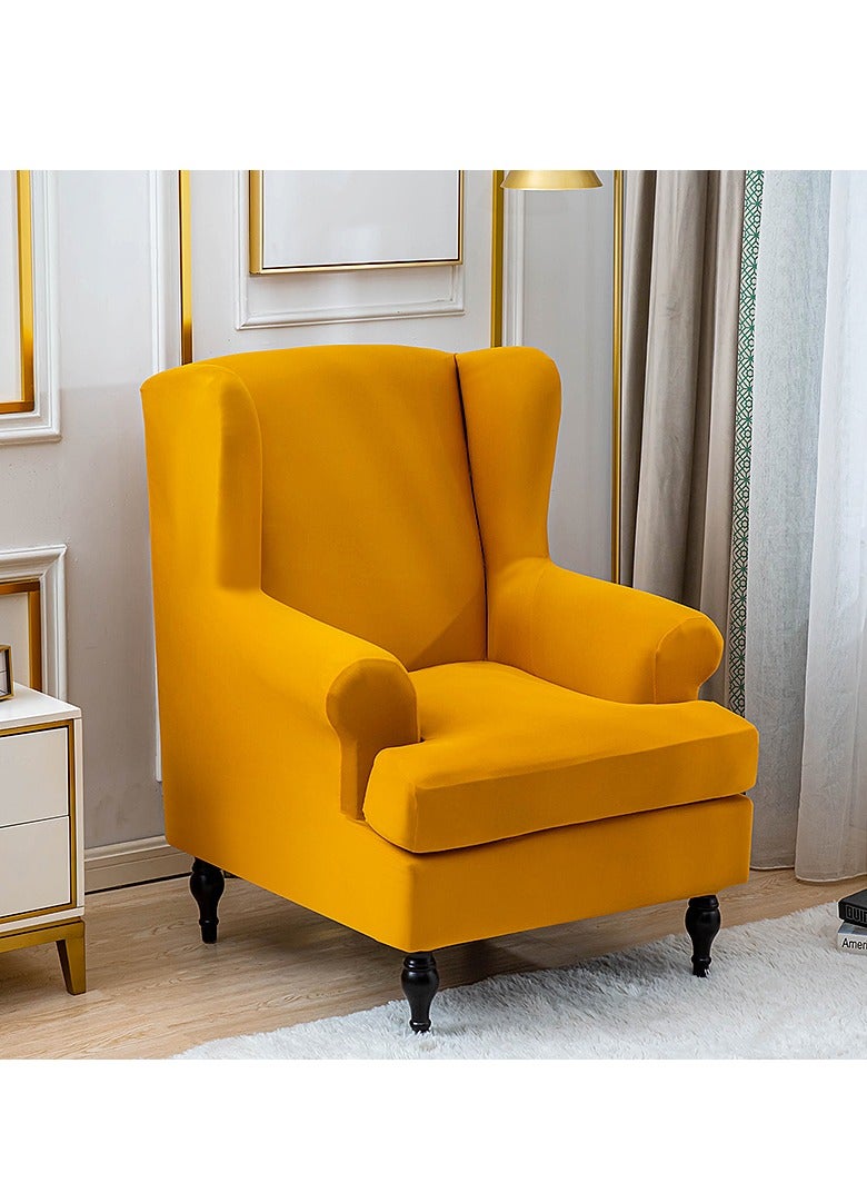 DUNISO Recliner sofa cover, high elasticity armrest chair cover, fully wrapped tiger stool cover, furniture protection cover, single sofa cover, split design, universal for all seasons - Image 2