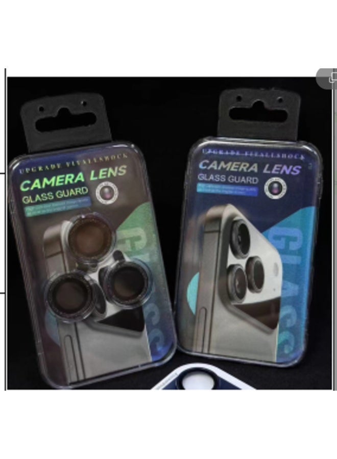 ZXING Upgraded Electroplated Sapphire AF Film Camera Lens Protector for iPhone 17 Pro Max Silver High Scratch Resistant Stain Resistant HD Clarity Precision Fit Design - Image 2