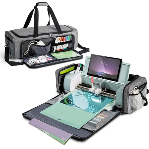 IMAGINING Carrying Case Bag for Cricut Maker 4, Maker 3, Explore 4, Explore 3, Explore Air 2, Large Opening Storage for Cricut Accessories and Suppliers - Image 1