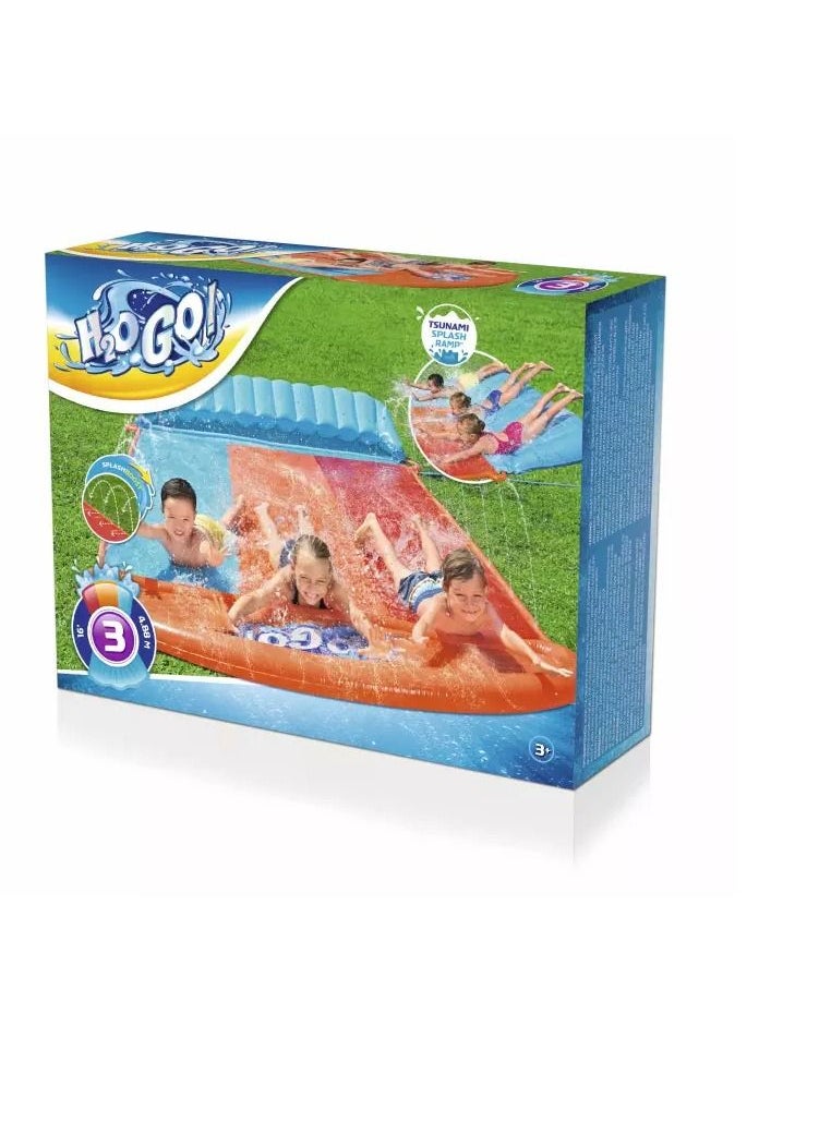 Bestway - Tsunami Splash H2OGO Ramp Waterslide 52479 - Image 1