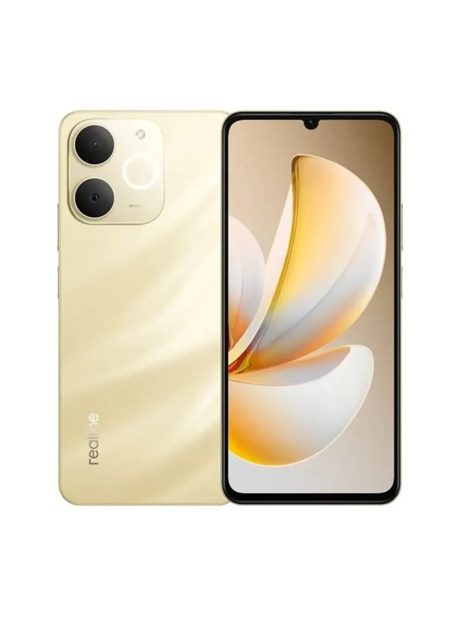 Realme Note 70 (128GB/4GB RAM) 4G Dual SIM Smartphone - Beach Gold - Official Warranty