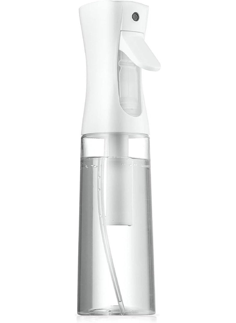 Double B traders 330 ml White Transparent Continuous Mist Spray Bottles – Spray Bottle For Hairstyling - Image 1
