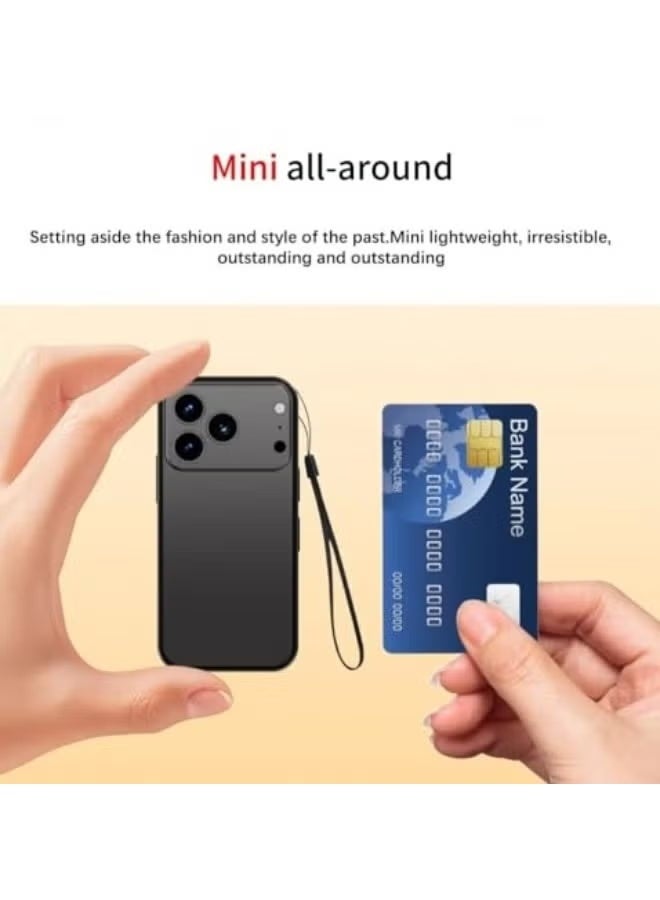 SOYES Super Mini Mobile Phone Android Quad Core, Mobile Mini Smartphone Ultra Small Pocket Stude - Image 1