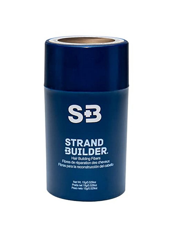 Strand Builder - Hair Fibers For Thinning Hair And Hair Loss Natural Keratin Hair Building Fibers Undetectable Hair Thickener For Men Or Women 15G (Light Brown) - Image 1