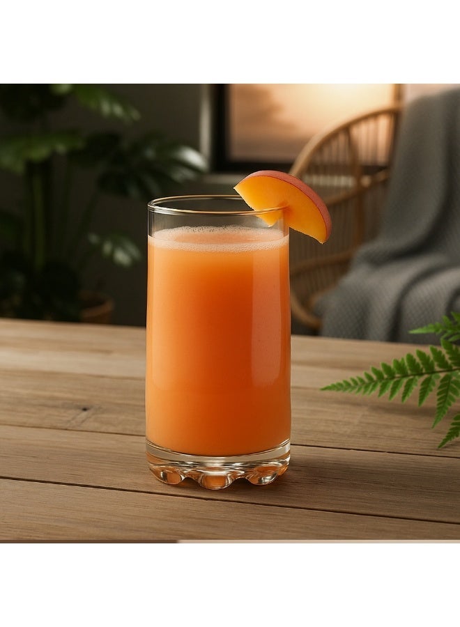 Timmy Gala Glass Set (Gala) - 3 Premium Transparent Glasses for Water, Juice or Beverages, Elegant and Durable Design, Easy to Clean, Ideal for Daily and Special Occasions Home Kitchen Use - Image 4