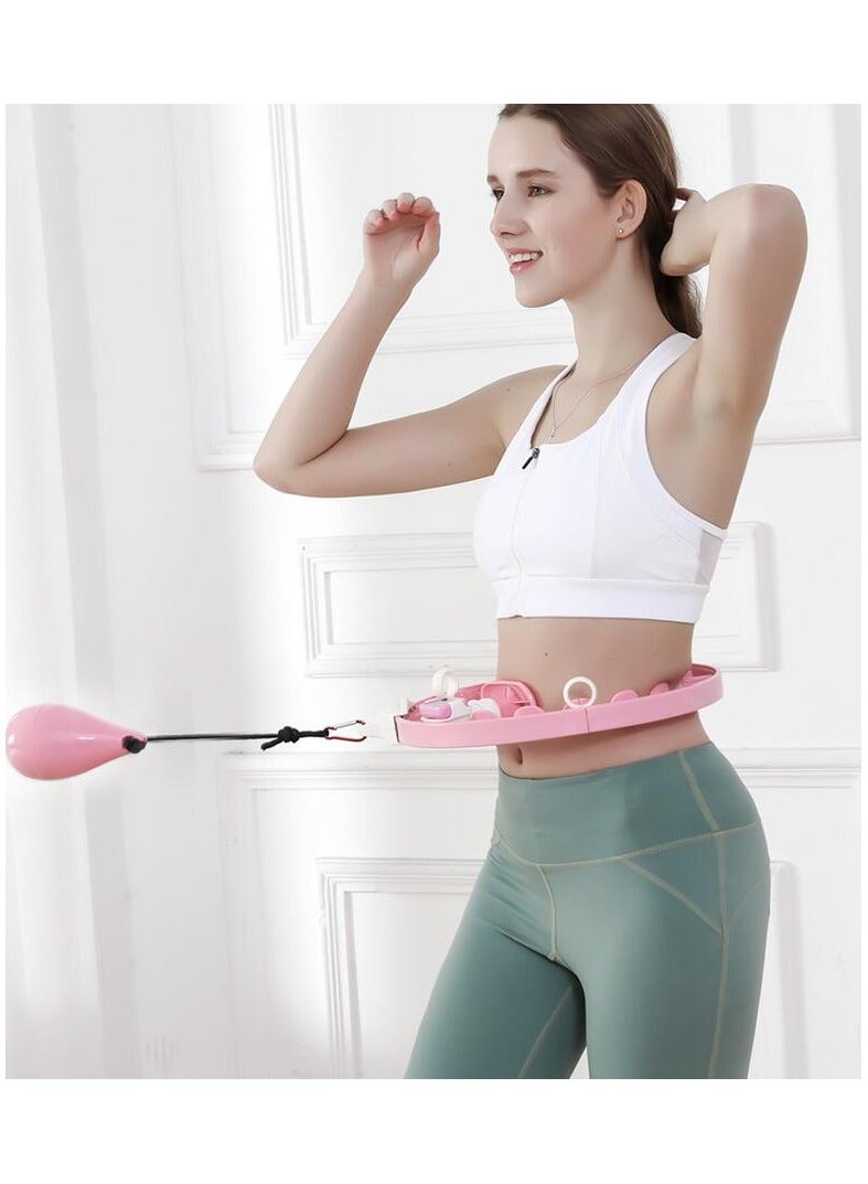 DUNISO Intelligent Weight Loss Hula Hoop, Intelligent Counting Weight Loss Hula Hoop, Fat Burning Waist Slimmer, Adjustable Slimming Hula Hoop, Weight Loss Sports Equipment  - Image 3