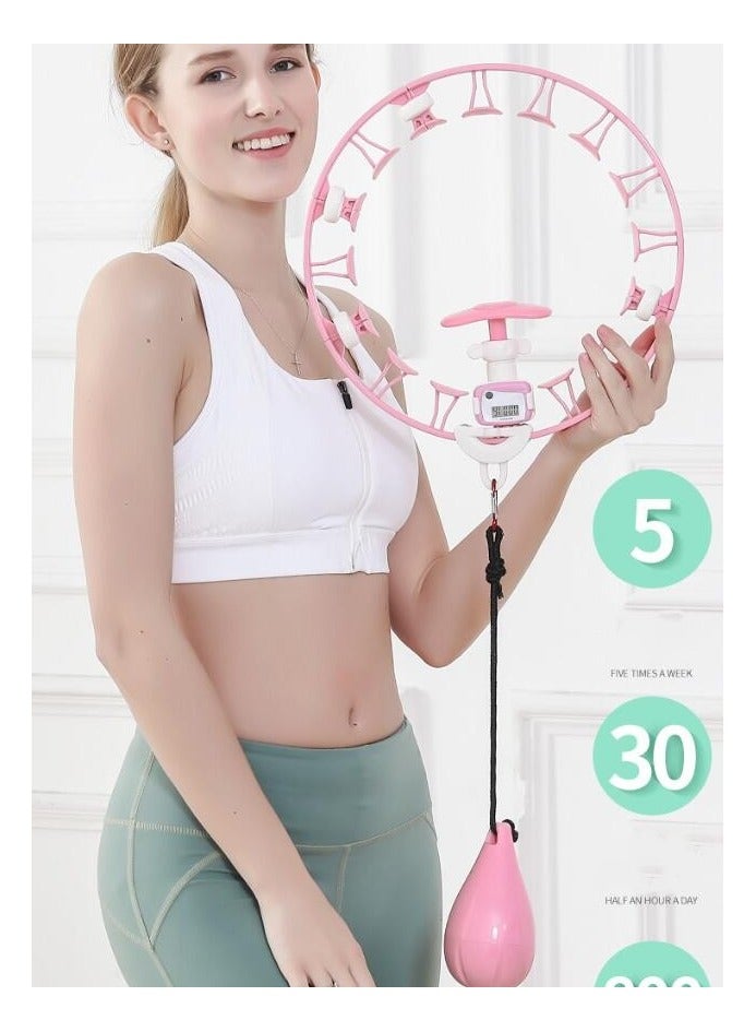 DUNISO Intelligent Weight Loss Hula Hoop, Intelligent Counting Weight Loss Hula Hoop, Fat Burning Waist Slimmer, Adjustable Slimming Hula Hoop, Weight Loss Sports Equipment  - Image 4