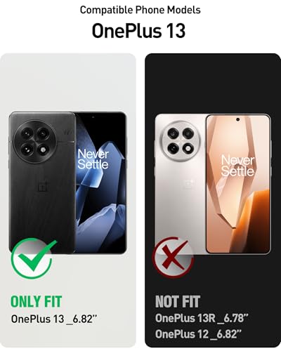 Poetic Guardian Case for OnePlus 13 5G Builtin Screen Protector Work with Fingerprint ID 2 Front Frame Full Body Shockproof Rugged Clear Cover Case PinkClear - Image 3