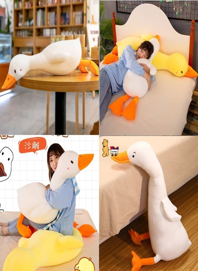 OUKEYI White Swan Stuffed Animal, Funny duck Plush Doll, Soft Pillow Cushion Cute Goose Plush Toy Stuffed Animals Toy Gifts for Kids (65 cm/25.6 inch - Image 5