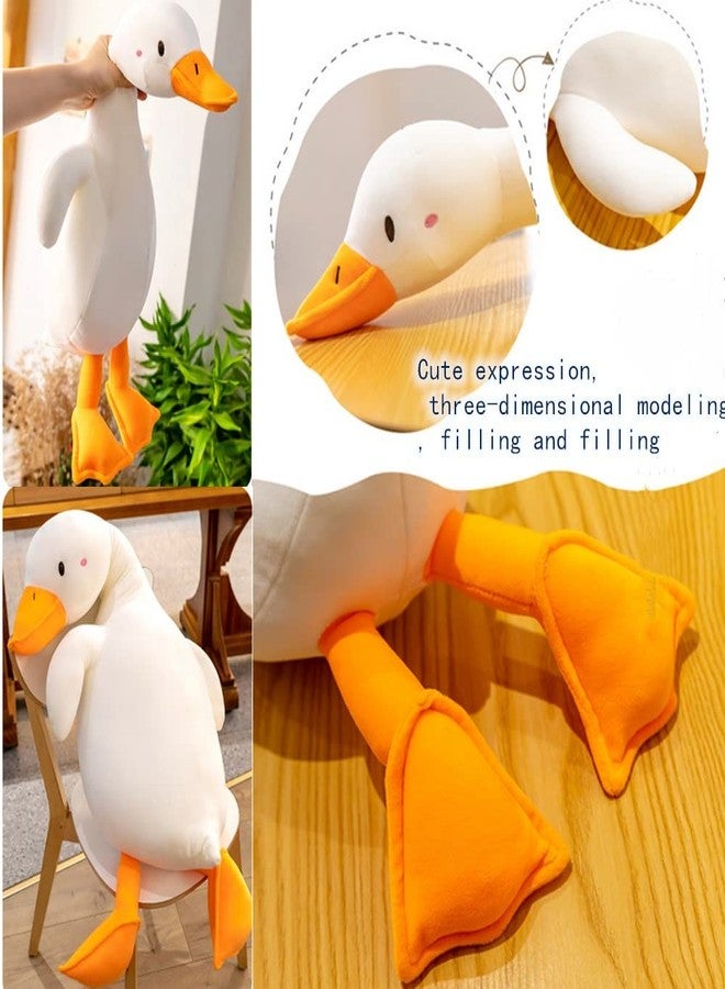 OUKEYI White Swan Stuffed Animal, Funny duck Plush Doll, Soft Pillow Cushion Cute Goose Plush Toy Stuffed Animals Toy Gifts for Kids (65 cm/25.6 inch - Image 4