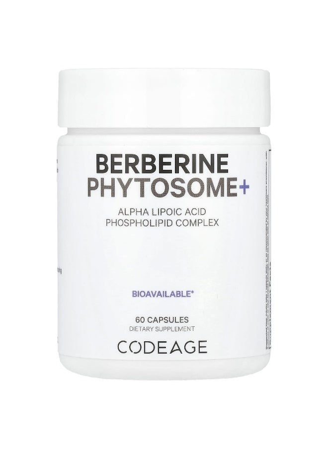 Codeage Codeage, Berberine Phytosome+, 60 Capsules 