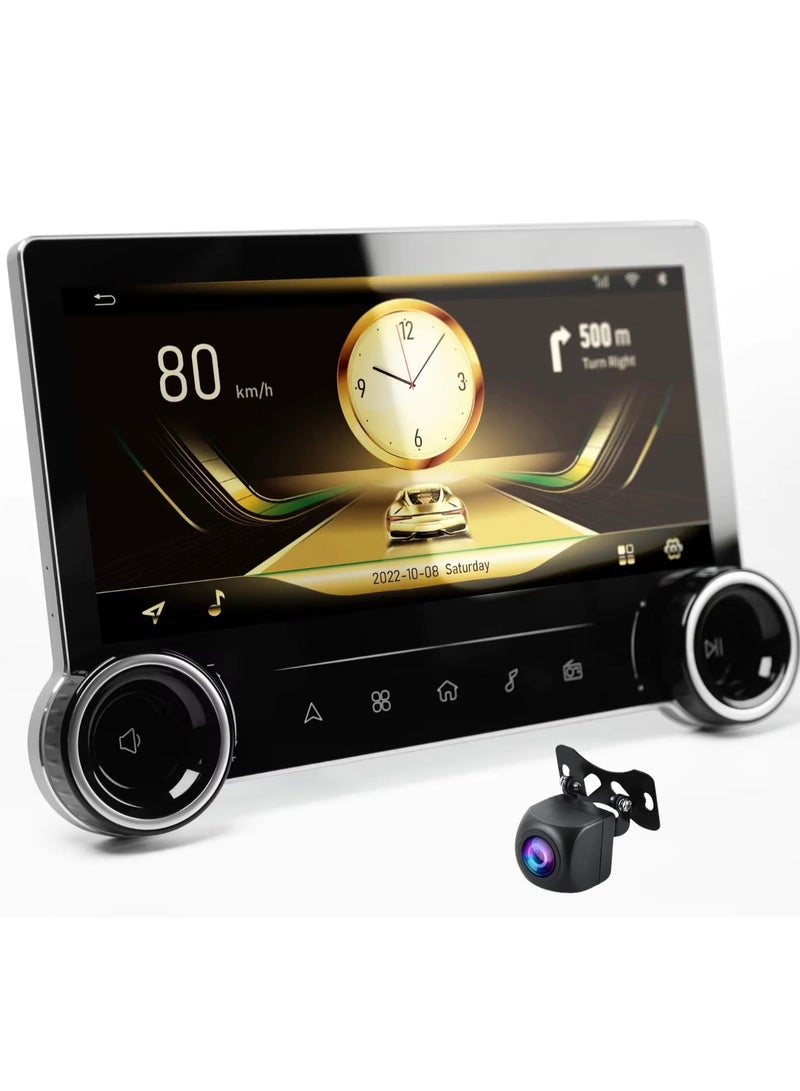 Generic Smart Car Radio with 11.8-inch Touch Screen and Android System - Car DVD Player with CarPlay and DSP Support, 10.33 Multimedia System, 2K Android Car Stereo, Bluetooth, Wi-Fi, Wireless MirrorLink, FM Radio Station with Rear Camera.  - Image 1