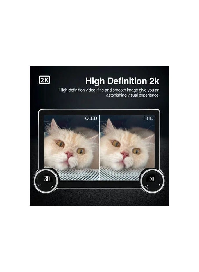 Generic Smart Car Radio with 11.8-inch Touch Screen and Android System - Car DVD Player with CarPlay and DSP Support, 10.33 Multimedia System, 2K Android Car Stereo, Bluetooth, Wi-Fi, Wireless MirrorLink, FM Radio Station with Rear Camera.  - Image 2