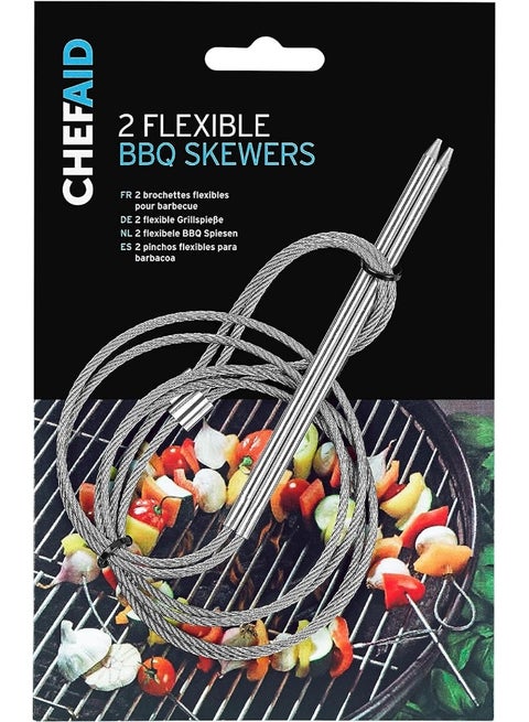 2 Flexible Skewers 75Cm