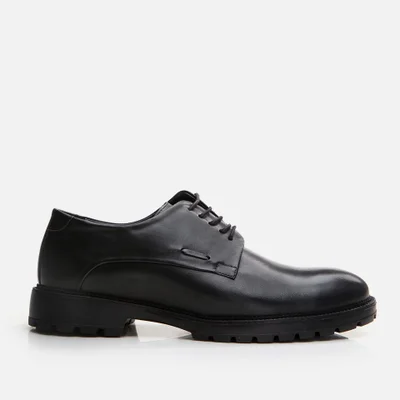 Hotiç 02AYH296010A100 GENUINE Leather Black Men's Casual Shoes