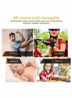 KASTWAVE Mosquito Repellent Bracelets, 5 Pack Anti Mosquito Insect Bracelets Bands, Natural DEET-Free Waterproof Wristbands for Safe Outdoor Travel Protection up to 250 Hours for Adults and Kids  - Image 5