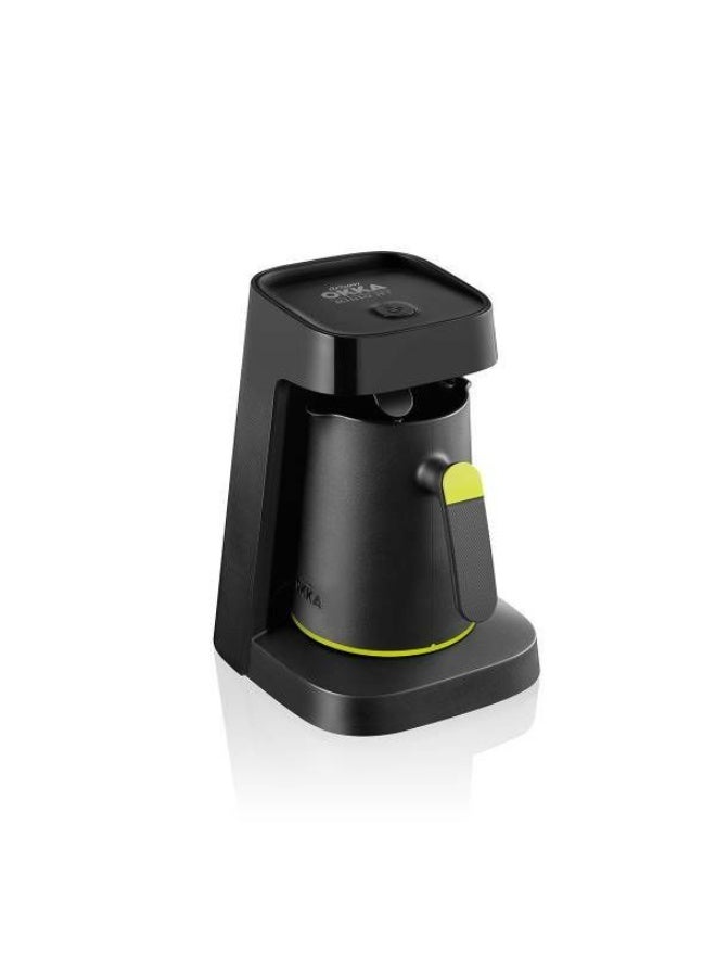 ارزوم اوكا ماكينة قهوة تركية أرزوم أوكا – 400 واط – 5 أكواب – أسود × أخضر – OK0013 - Image 2