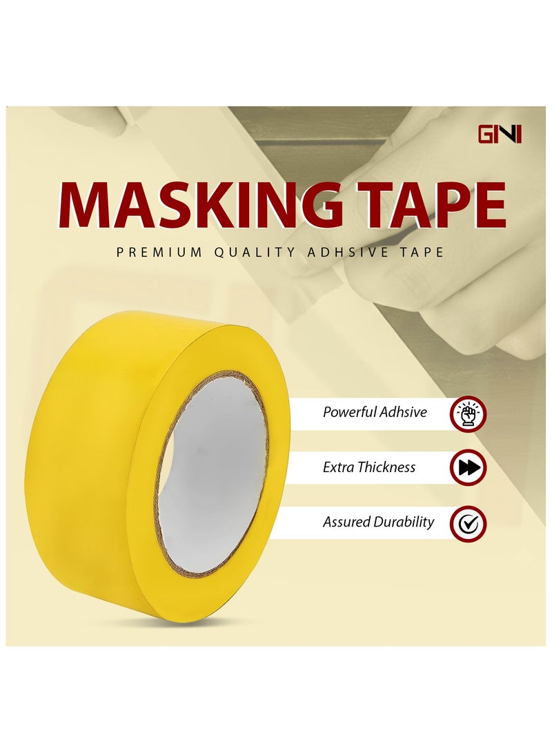 جيني شريط لاصق جيني لتحديد الأرضيات، أصفر، 48 مم، 25 ياردة - Image 5