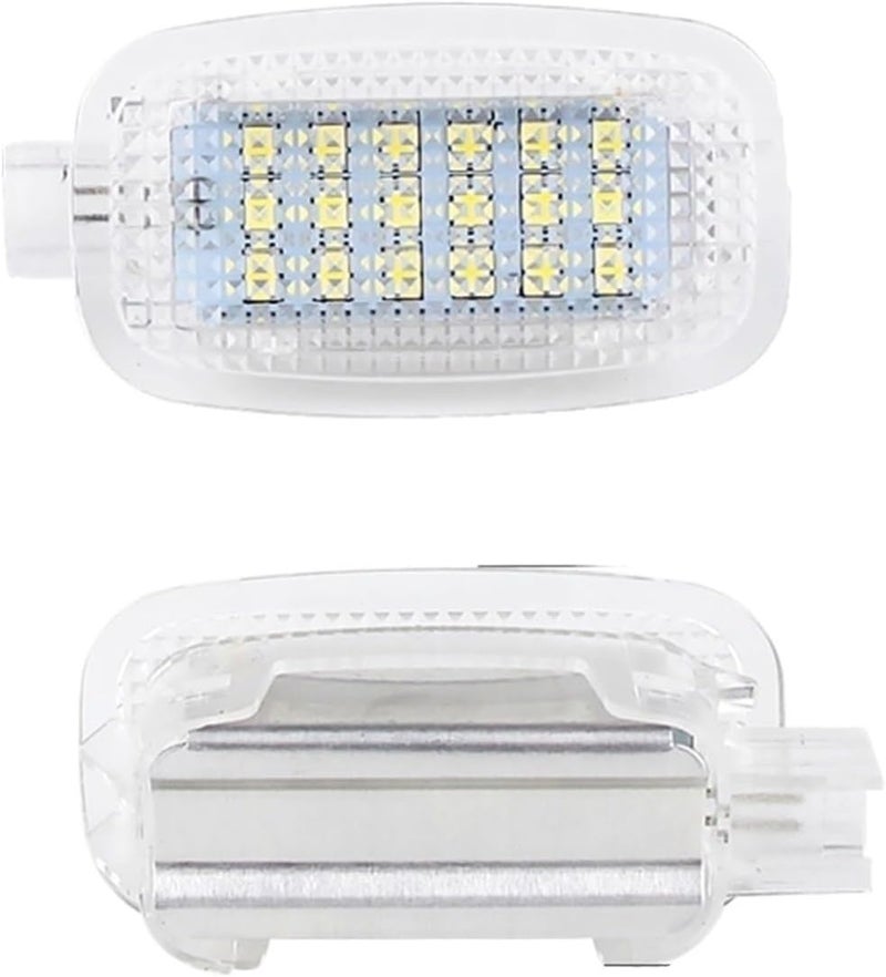 QASULER 2PCS LED Courtesy Door Light for Mercedes-Benz - Image 1