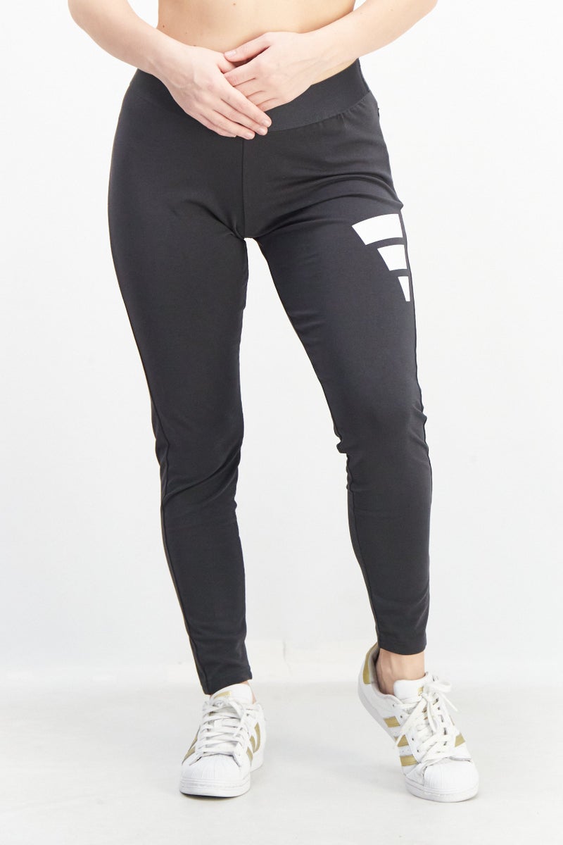 Adidas ليغينغز تدريب رياضية للنساء، رمادي - Image 1