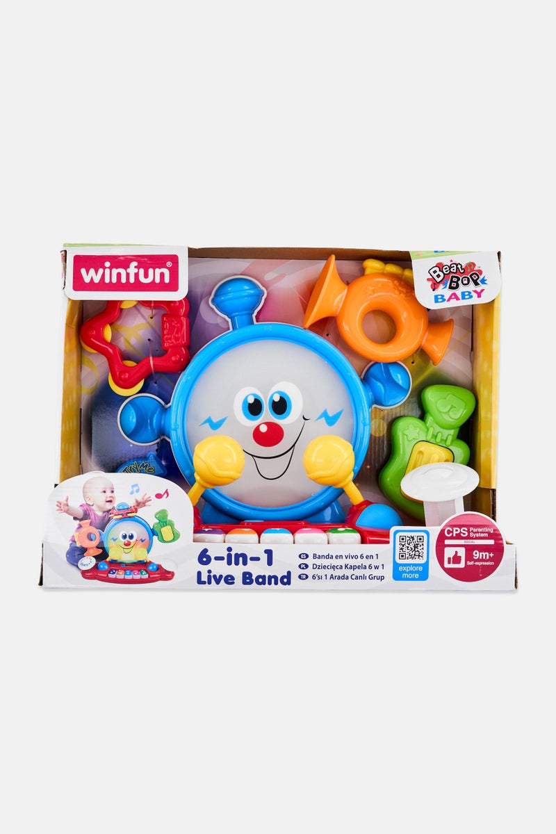 WinFun 6-In-1 Live Band Musical Playset - Image 1