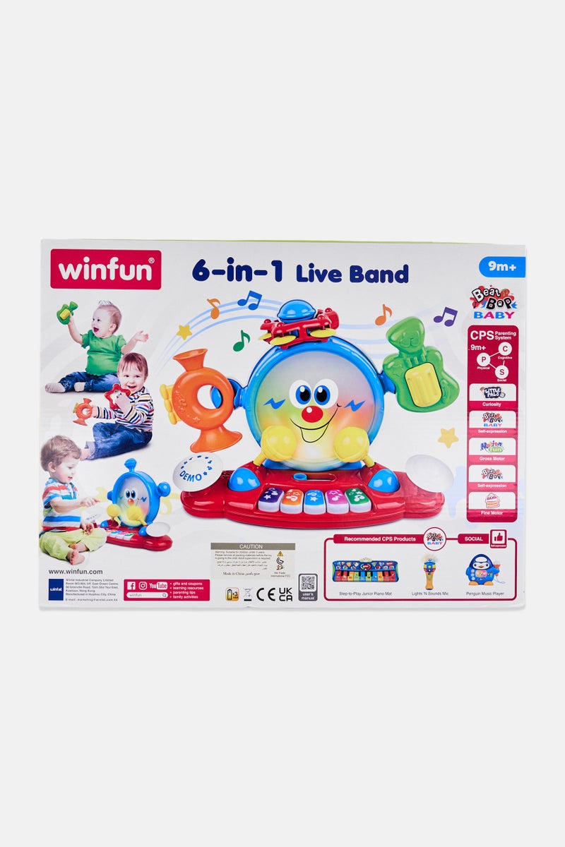 WinFun 6-In-1 Live Band Musical Playset - Image 2