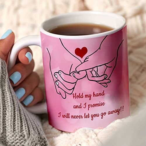 ME  YOU ME & YOU Romantic Gift for Wife/Husband/Girlfriend/Boyfriend | Printed Coffee Mug for Birthday, Anniversary Coffee Mug Gifts, Valentine's Day Gift for Someone Special (325 Ml) - Image 3