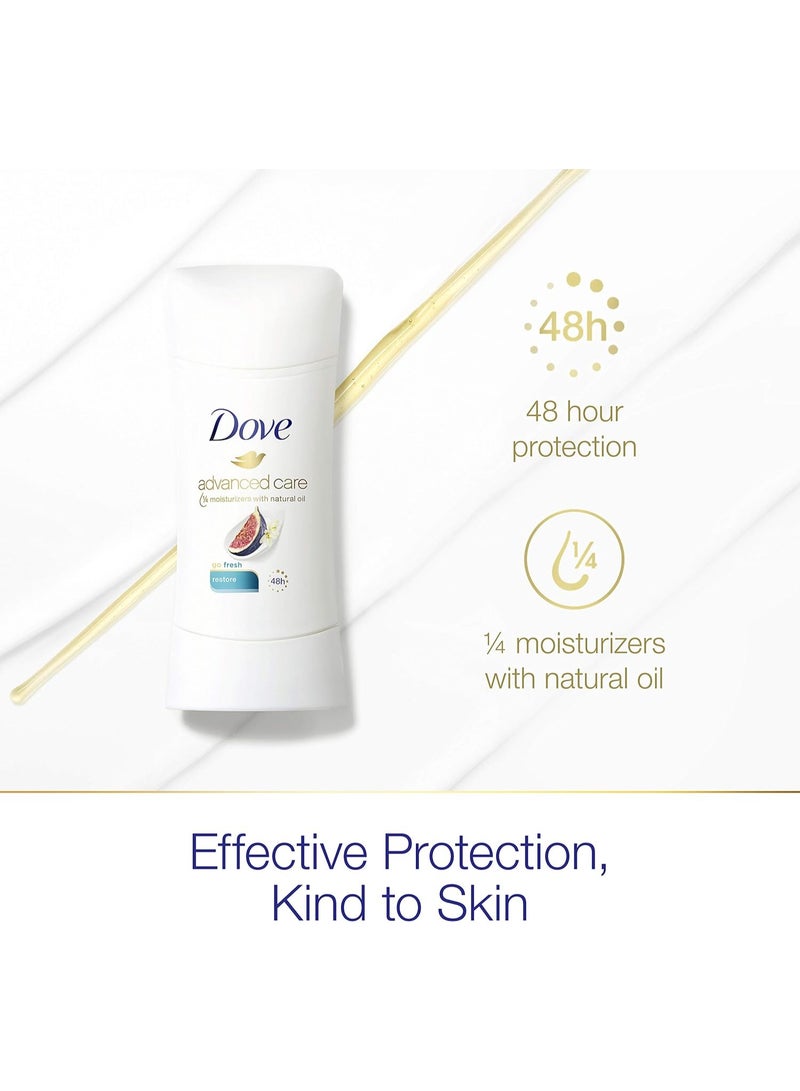 دوف مزيل العرق دوف أدفانسد كير، ريستور، 74 جم - Image 3